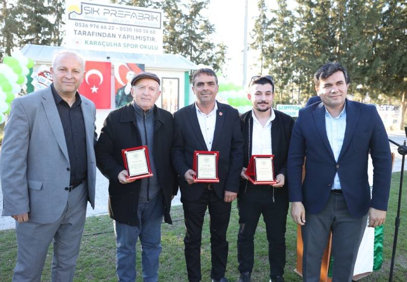 Karaçulhaspor’dan Mimar Şevket Oğuz Koç’a Teşekkür