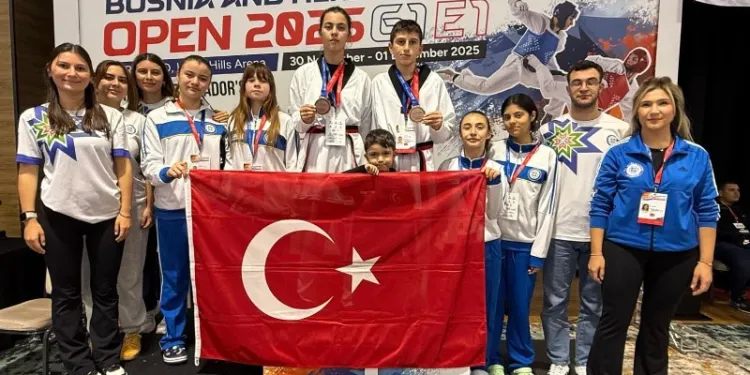 Büyükşehir Taekwondocuları Saraybosna’da Türkiye’yi Gururlandırdı